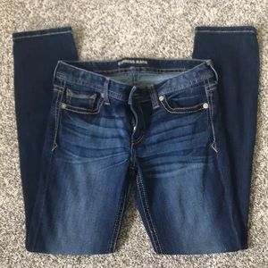 Express Stella Skinny Low Rise Jeans